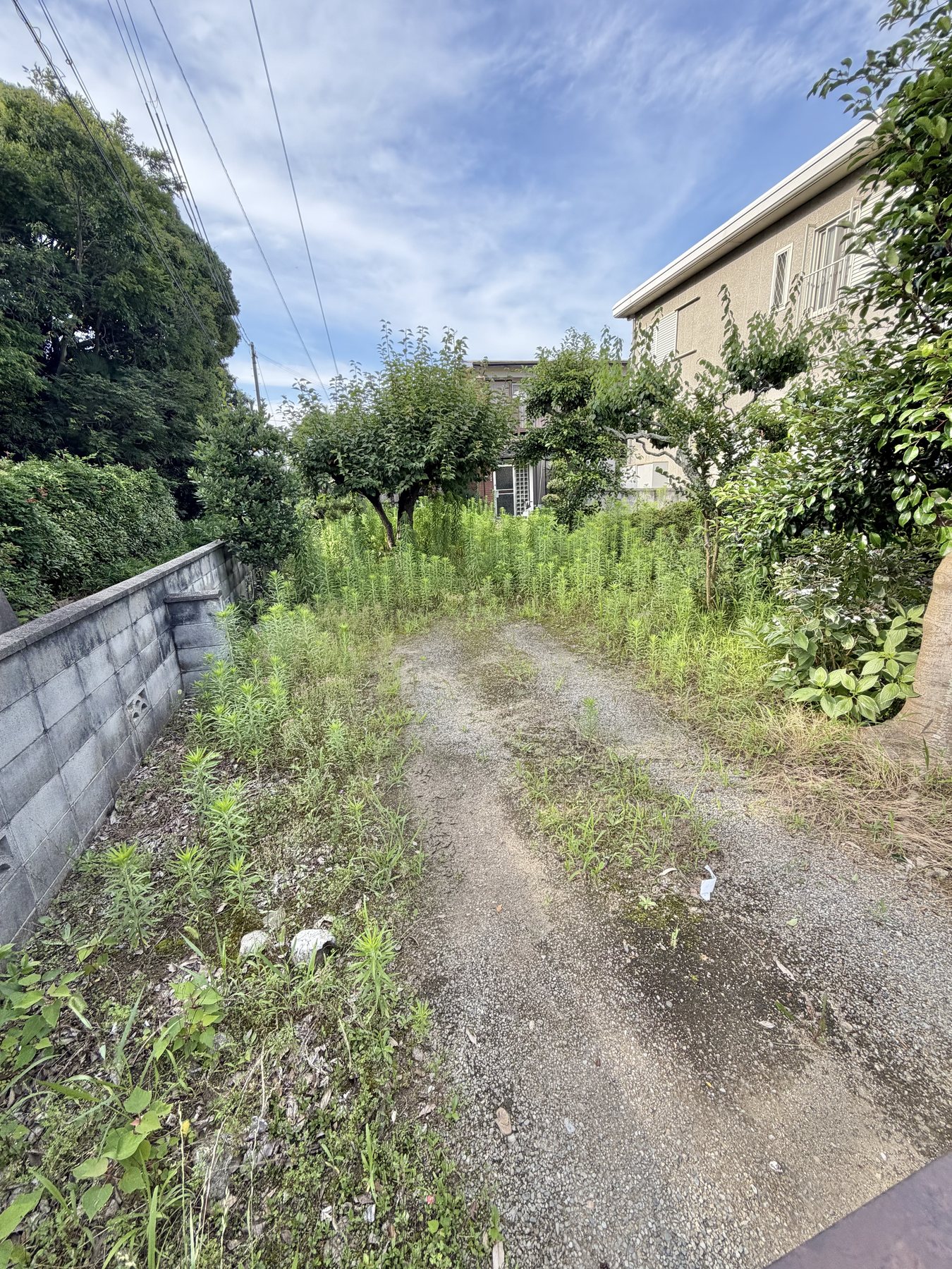 平野町慶明中古戸建の駐車スペース