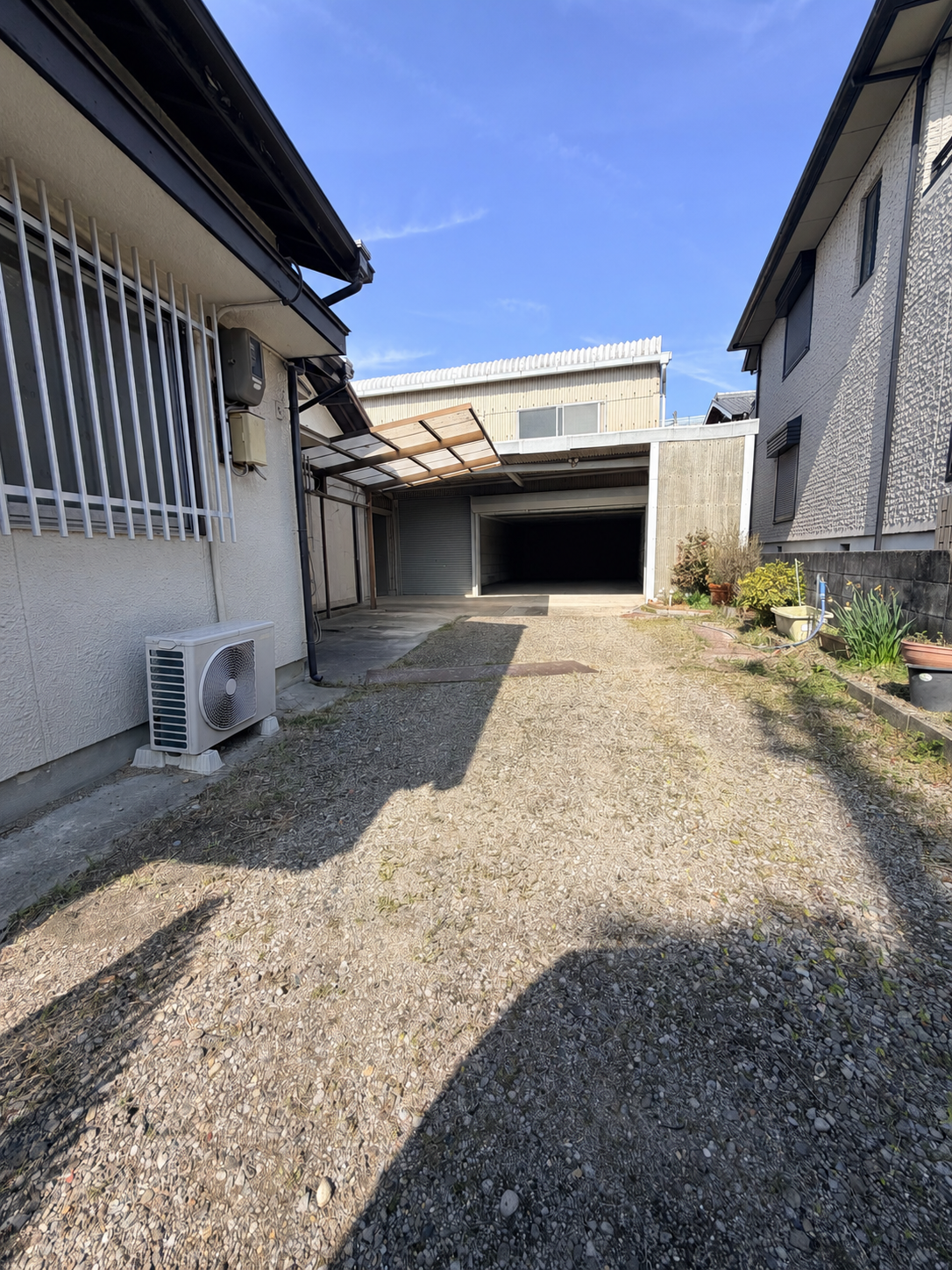 伊川谷町長坂 戸建の駐車スペース